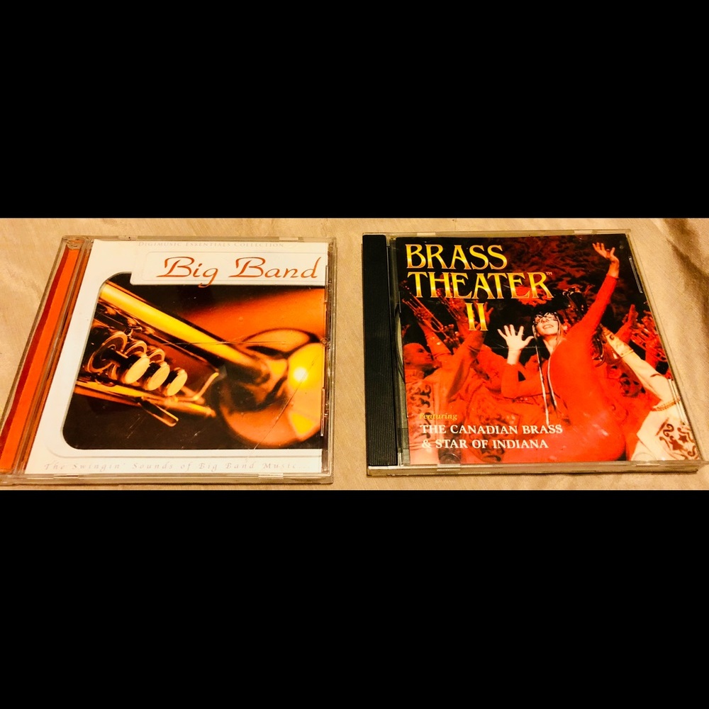 2 CD’s Big Band CD & Brass Theater CD